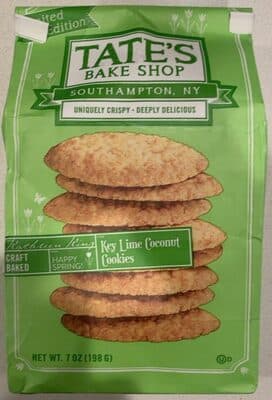 Tate's Bake Shop Key Lime Coconut Cookies