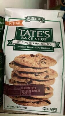 Gluten Free Oatmeal Raisin Cookies