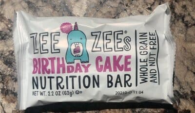 Nutrition bar