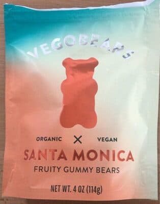 Santa monica fruity gummy bears