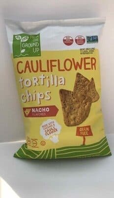 Nacho Cauliflower Tortilla Chips