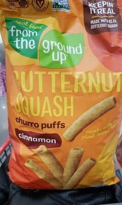 Butternut squash churro puffs