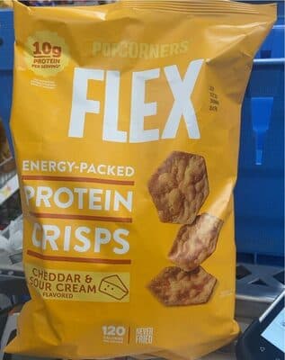 Cheddar & Sour Cream Energy-Packed Protein Crisps