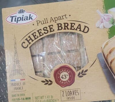Pull apart cheese bread