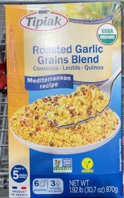 Roasted Garlic Grains Blend