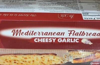 Cheesy Garlic Flatbread