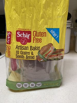 Gluten Free Artisan Baker 10 Grains & Seeds Bread