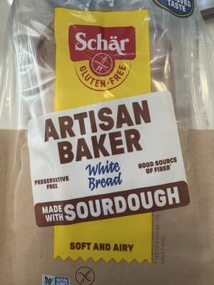 Artisan Baker White Bread Made with Sourdough