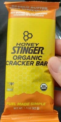 Peanut Butter Milk Chocolate Organic Cracker Bar