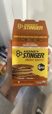 Honey Stinger Gluten Free Salted Caramel Waffles
