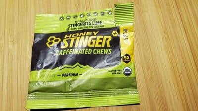HoneyStinger Caffeinated Chews Stingerita Lime