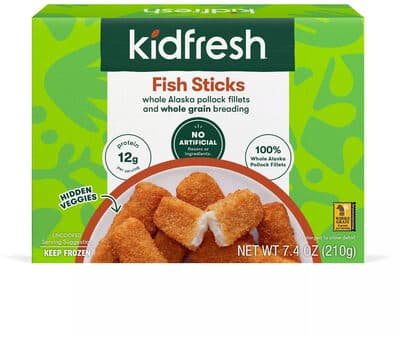 Fish Whole Alaska Pollock Fillets And Whole Grain Breading Sticks