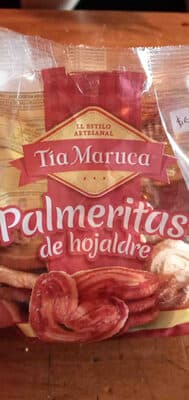 palmeritas de hojaldre