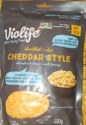 Cheddar Style Alternative to Cheese