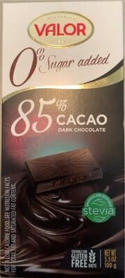 Valor 85% Cacao Dark Chocolate