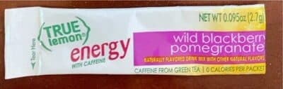 True lemon energy beverage enhancer