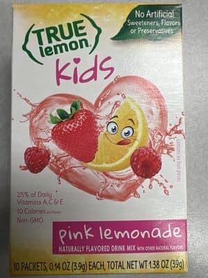Pink Lemonade Flavored Drink Mix