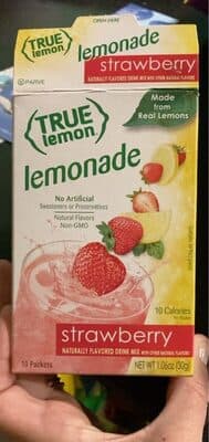 Strawberry Lemonade Drink Mix