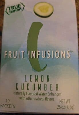 Lemon Cucumber Flavored Water Enhancer