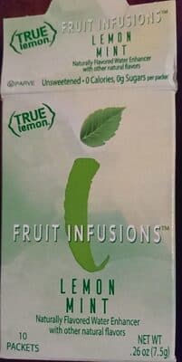 Lemon Mint Flavored Water Enhancer