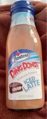 Ding dong Iced latte