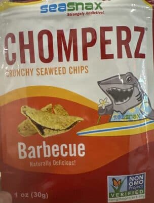 Barbecue Crunchy Seaweed Chips