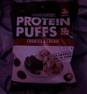 Protein Crisps, Cookies & Cream
