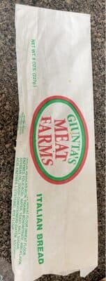 Meat farm italian bread