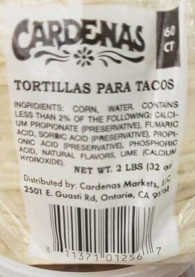 Tortillas Para Tacos