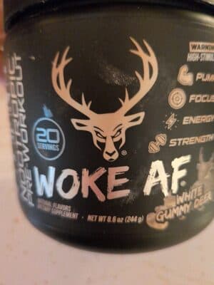 Woke AF White Gummy Deer