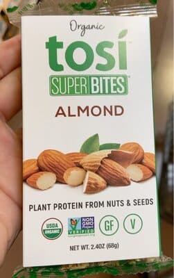 Almond Organic Plant Protein From Nuts & Seeds