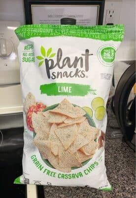 Grain free cassava chips