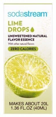Unsweetened Natural Flavor Essence Lime Drops