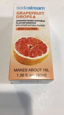 Unsweetened Natural Flavor Essence Grapefruit Drops