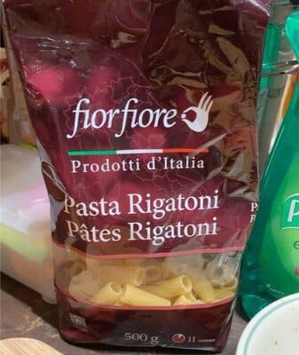 Pates rigatoni