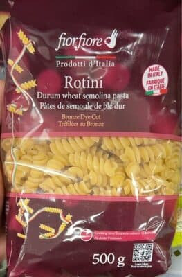 Rotini Semolina Pasta