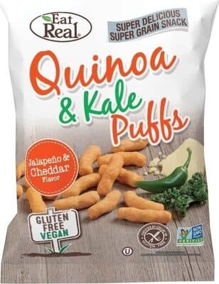Jalapeno & Cheddar Quinoa & Kale Puffs