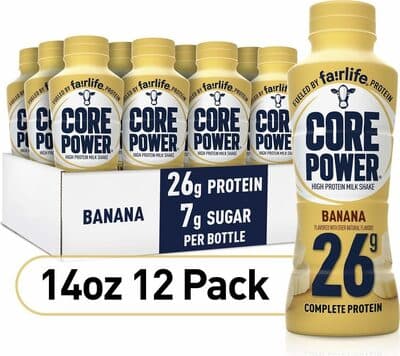 Banana High Protein Milk Shake
