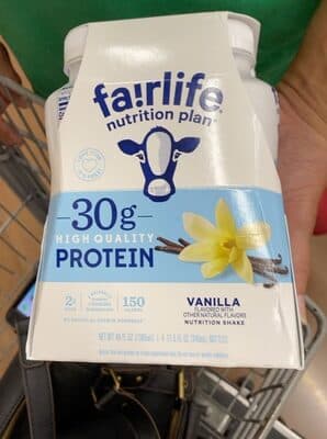 Vanilla Flavored Nutrition Shake