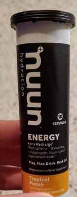 Nuun Hydration Tablets Tropical Punch Energy