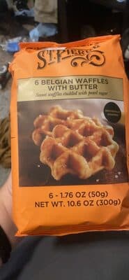 Brioche Waffles With Butter