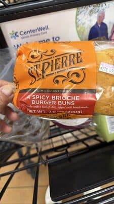 Spicy Brioche Burger Buns