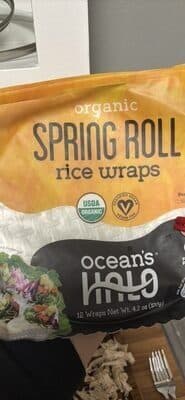 Organic Spring Roll Rice Wraps