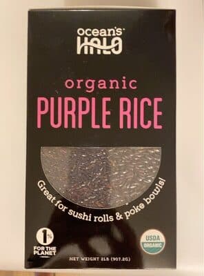 Purple rice