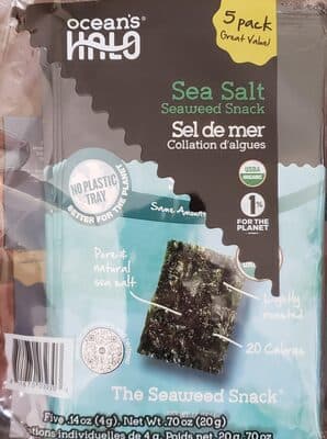 Sea Salt Seaweed Snack