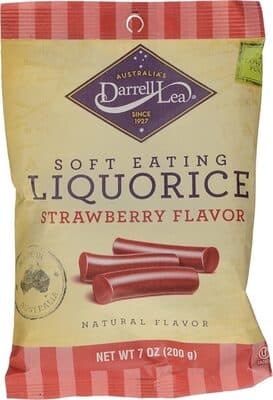 Strawberry Flavored Soft Australian Liquorice