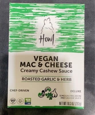 Vegan Mac & Cheese Roasted Garlic & Herb