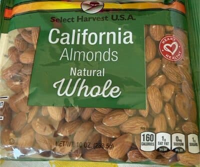 Natural Almonds - Whole