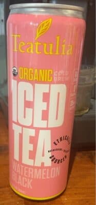Watermelon Black Organic Iced Tea