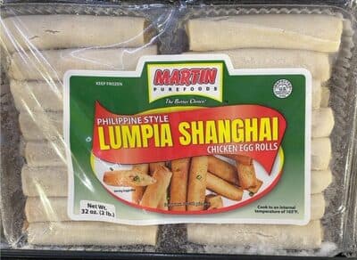 Philippine Style Lumpia Shanghai Chicken Egg Rolls